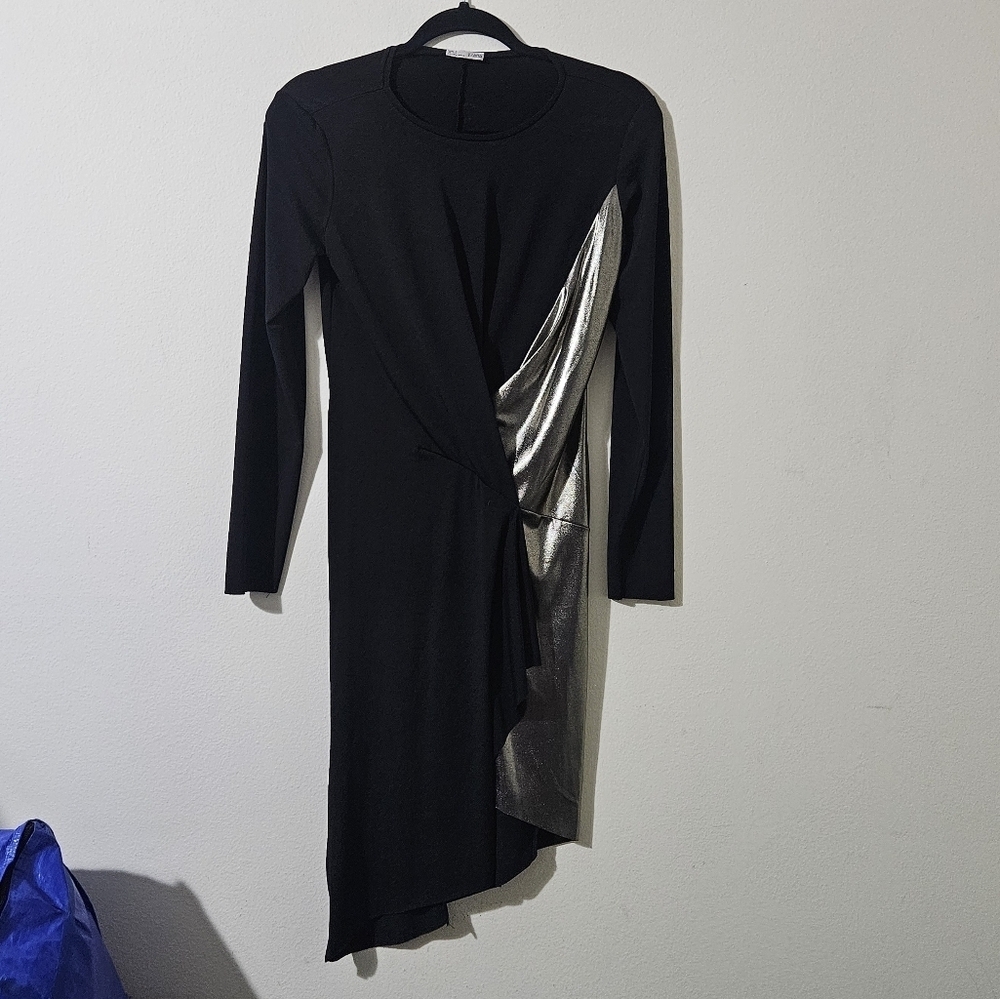 Zara Faux Wrap Dress
